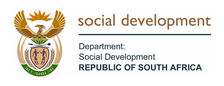 Department of Social Development Funders Logo